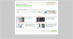 Desktop Screenshot of grupo-gr.com