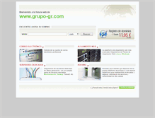 Tablet Screenshot of grupo-gr.com